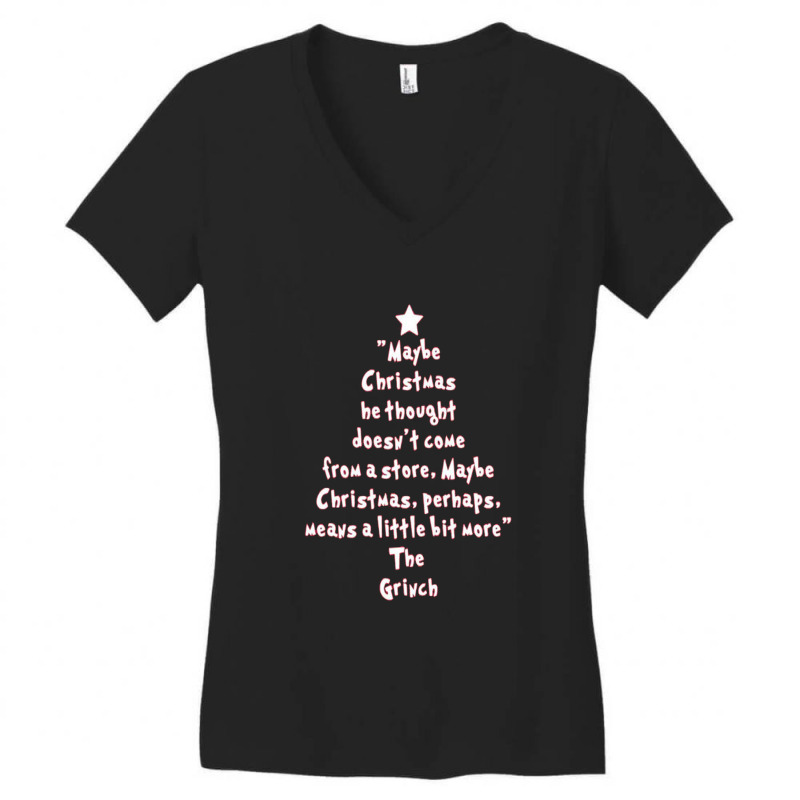Christmas Quotes Women's V-neck T-shirt | Artistshot