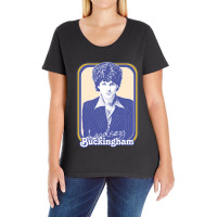 Lindsey Buckingham Retro Style Fan Design One Ladies Curvy T-shirt | Artistshot