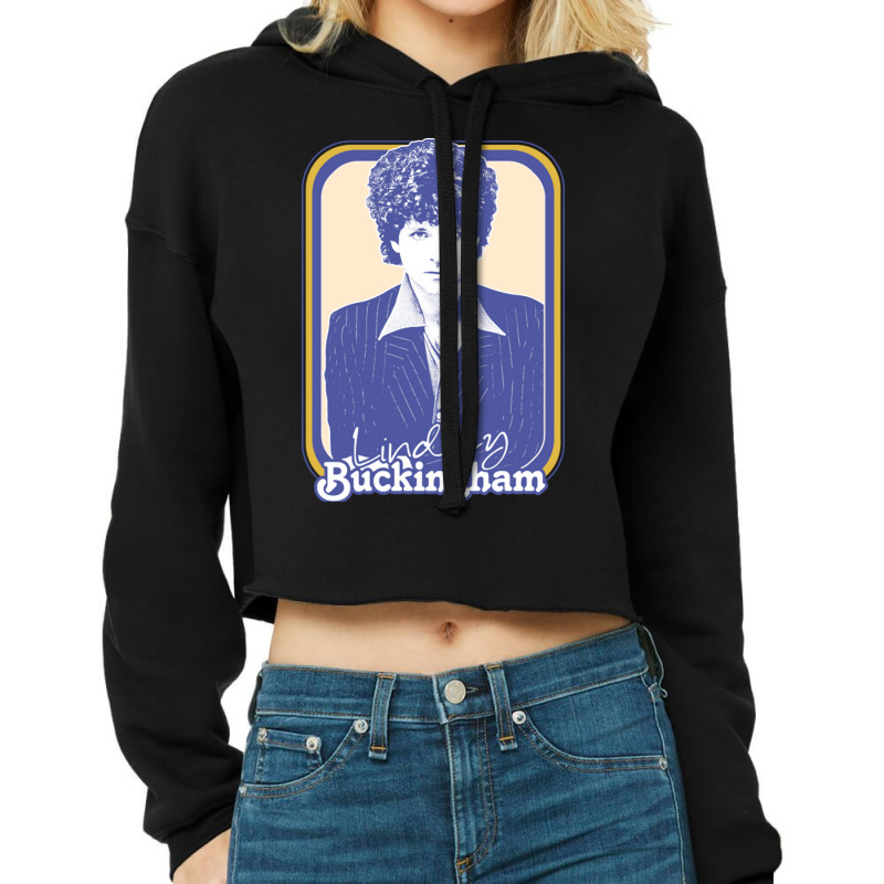 Lindsey Buckingham Retro Style Fan Design One Cropped Hoodie by HoraceMcgloin | Artistshot