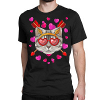 American Shorthair Valentines Day T  Shirt American Shorthair Valentin Classic T-shirt | Artistshot