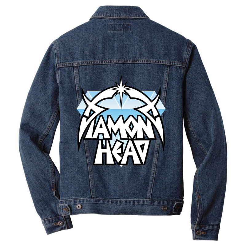 Cool-diamond-head-lightning-to-the-nations Men Denim Jacket by ahranas | Artistshot