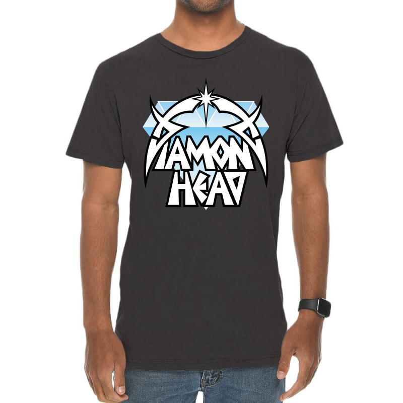 Cool-diamond-head-lightning-to-the-nations Vintage T-Shirt by ahranas | Artistshot