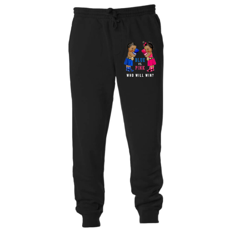 Blue Vs Pink Ethnic Boxing Babies Gender Reveal S Unisex Jogger by ReginaldLewisMay | Artistshot