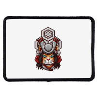 Samurai Cat Azai Nagamasa Rectangle Patch | Artistshot