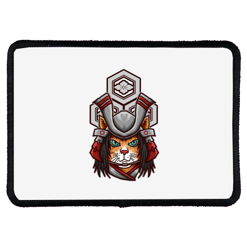 Samurai Cat Azai Nagamasa Rectangle Patch | Artistshot