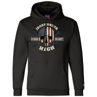 Ironworker S Union Gift Design On Back Of Clothing 1 Champion Hoodie | Artistshot