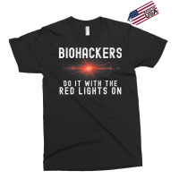 Biohacker Biohackers Do It With The Red Lights On Premium T Shirt Exclusive T-shirt | Artistshot