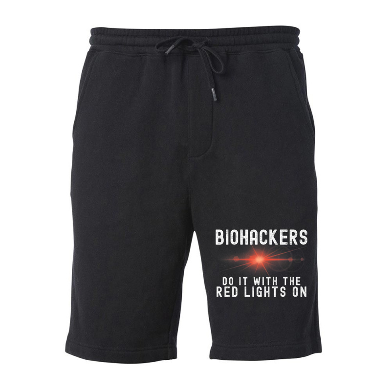 Biohacker Biohackers Do It With The Red Lights On Premium T Shirt Fleece Short | Artistshot