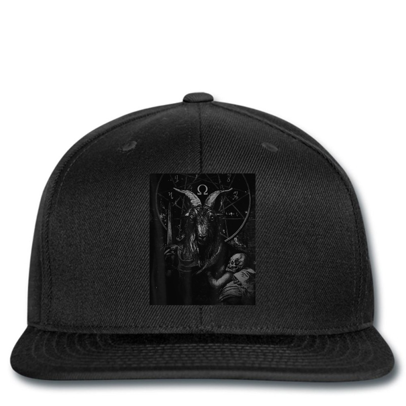 Occult Gothic Dark Satanic Unholy Witchcraft Grunge Emo Goth Printed hat by JennetteMichelleBrink | Artistshot