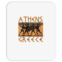 Womens Ancient Greece Warrior Greek Mythology Athens Souvenir V Neck T Mousepad | Artistshot