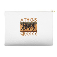 Womens Ancient Greece Warrior Greek Mythology Athens Souvenir V Neck T Accessory Pouches | Artistshot