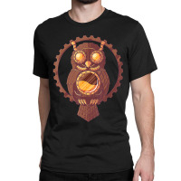 Hot Trend Steampunk Owl Mechanical Gears Fantasy Science Classic T-shirt | Artistshot