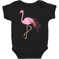 Cute Flamingo I Love You Asl American Sign Language T Shirt Baby Bodysuit | Artistshot