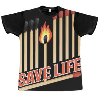 Trending Save Life Graphic T-shirt | Artistshot