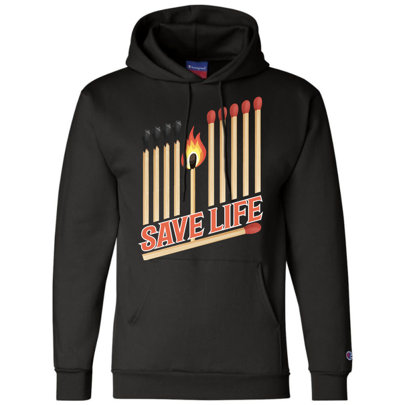 Trending Save Life Champion Hoodie | Artistshot