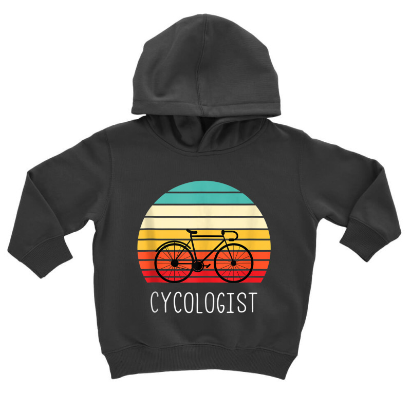 Cycologist   Funny Vintage Cycling & Cyclist Gift Tank Top Toddler Hoodie | Artistshot