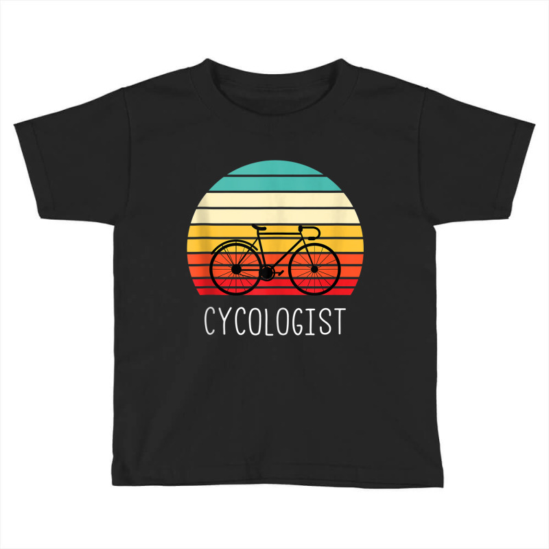 Cycologist   Funny Vintage Cycling & Cyclist Gift Tank Top Toddler T-shirt | Artistshot