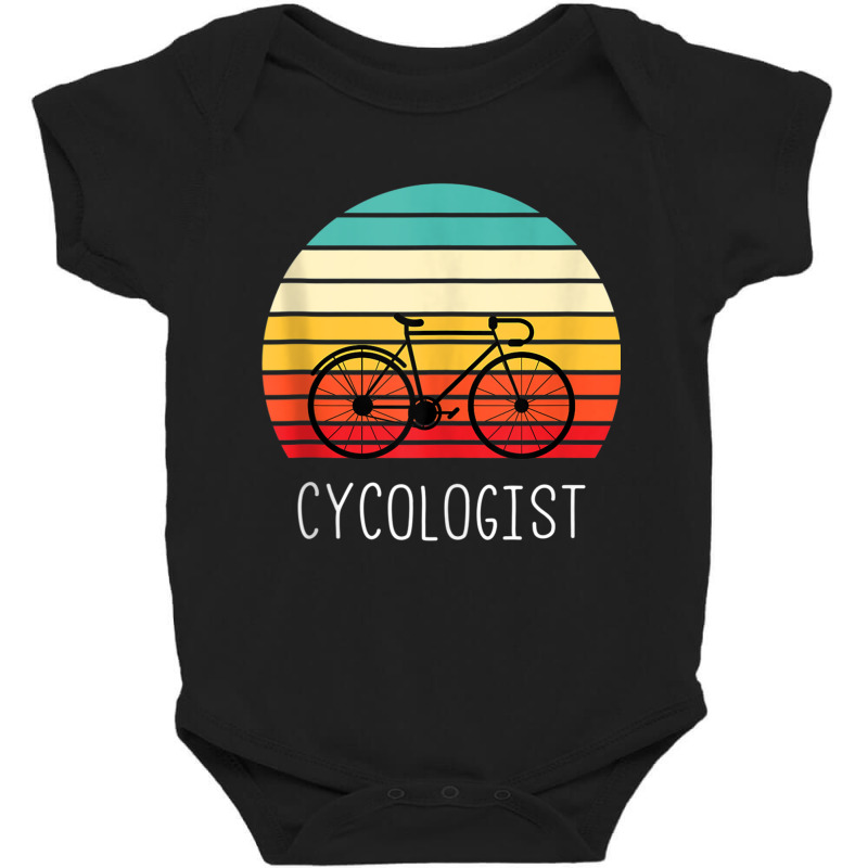 Cycologist   Funny Vintage Cycling & Cyclist Gift Tank Top Baby Bodysuit | Artistshot