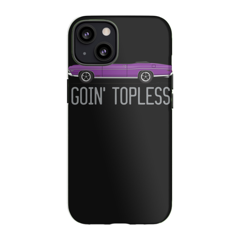 Goin Topless Custom Purple Iphone 13 Case | Artistshot