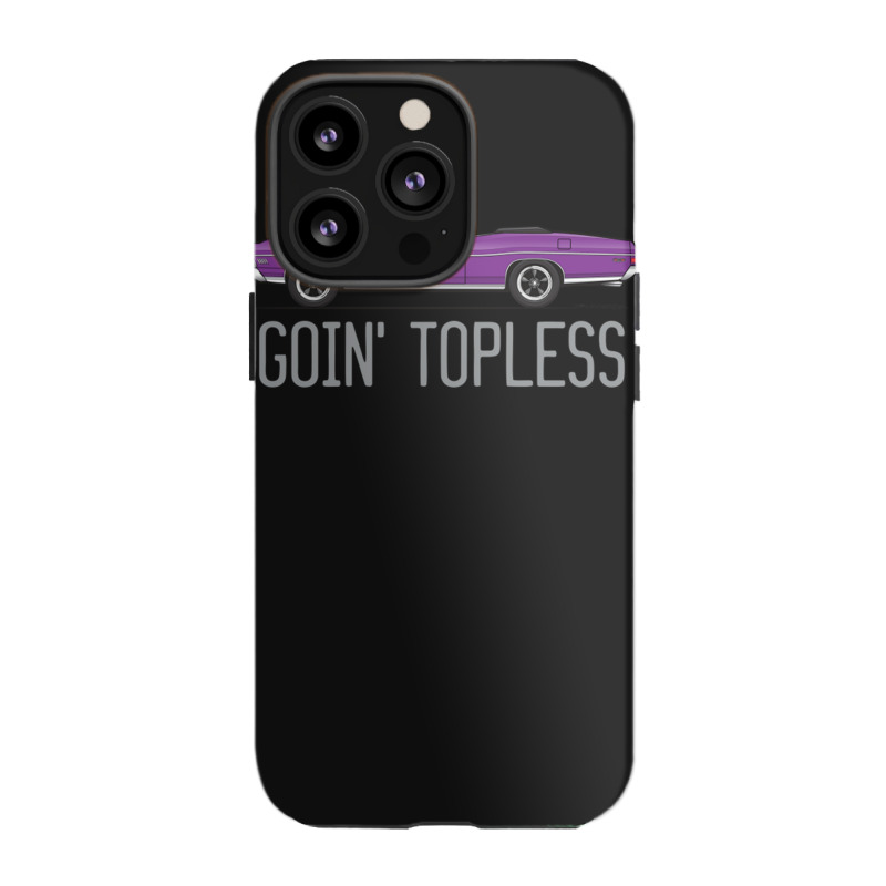 Goin Topless Custom Purple Iphone 13 Pro Case | Artistshot