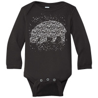 Hippo T  Shirt Hippo Zodiac Symbol Astrological Sign Horoscope T  Shir Long Sleeve Baby Bodysuit | Artistshot