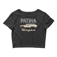 Patina Cameo Beige Crop Top | Artistshot