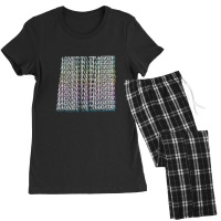 Magnet To Tragedyaesthetic Typography Nihilism Women's Pajamas Set | Artistshot