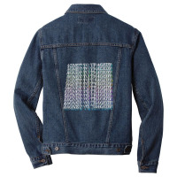 Magnet To Tragedyaesthetic Typography Nihilism Men Denim Jacket | Artistshot