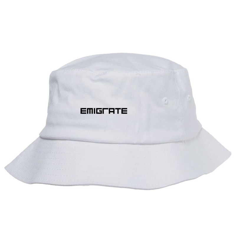 Cool-emigrate-silent-so-long-merch Bucket Hat by ahranas | Artistshot