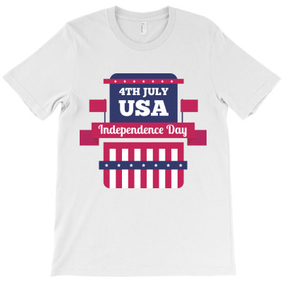 Independence Day Usa T-shirt Designed By Estore