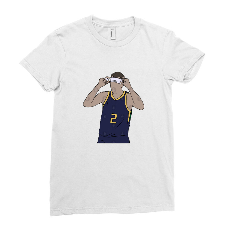 Headband Joe Ingles Ladies Fitted T-Shirt by aikhangawade | Artistshot