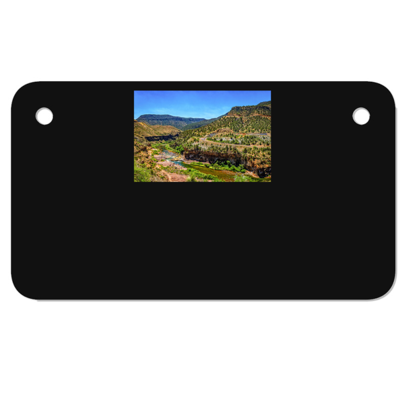 Salt River Canyon Wildernesslove2 Motorcycle License Plate | Artistshot