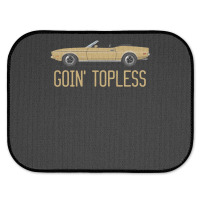 Goin Topless Light Goldenrod Rear Car Mat | Artistshot