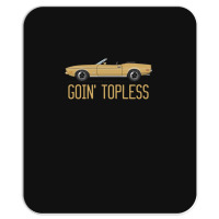 Goin Topless Light Goldenrod Mousepad | Artistshot