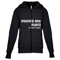 Hot Trend Travel Time Youth Zipper Hoodie | Artistshot