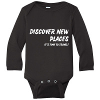 Hot Trend Travel Time Long Sleeve Baby Bodysuit | Artistshot