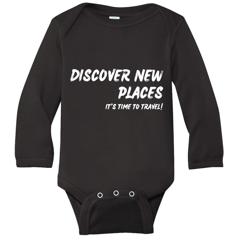 Hot Trend Travel Time Long Sleeve Baby Bodysuit by Jankonen637 | Artistshot