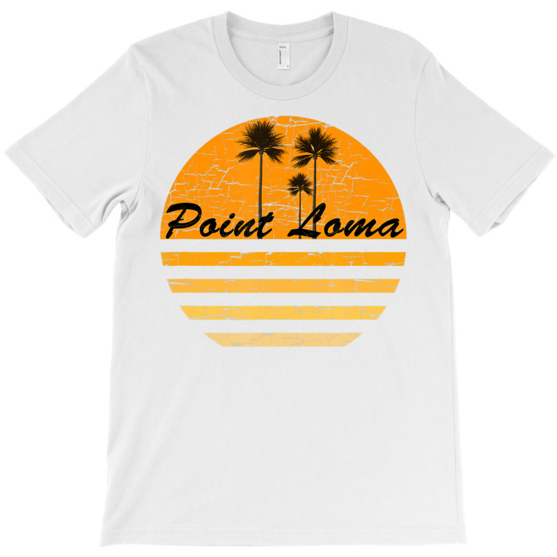 Point Loma, Ca Vintage Retro 70s Throwback Surf T-shirt | Artistshot