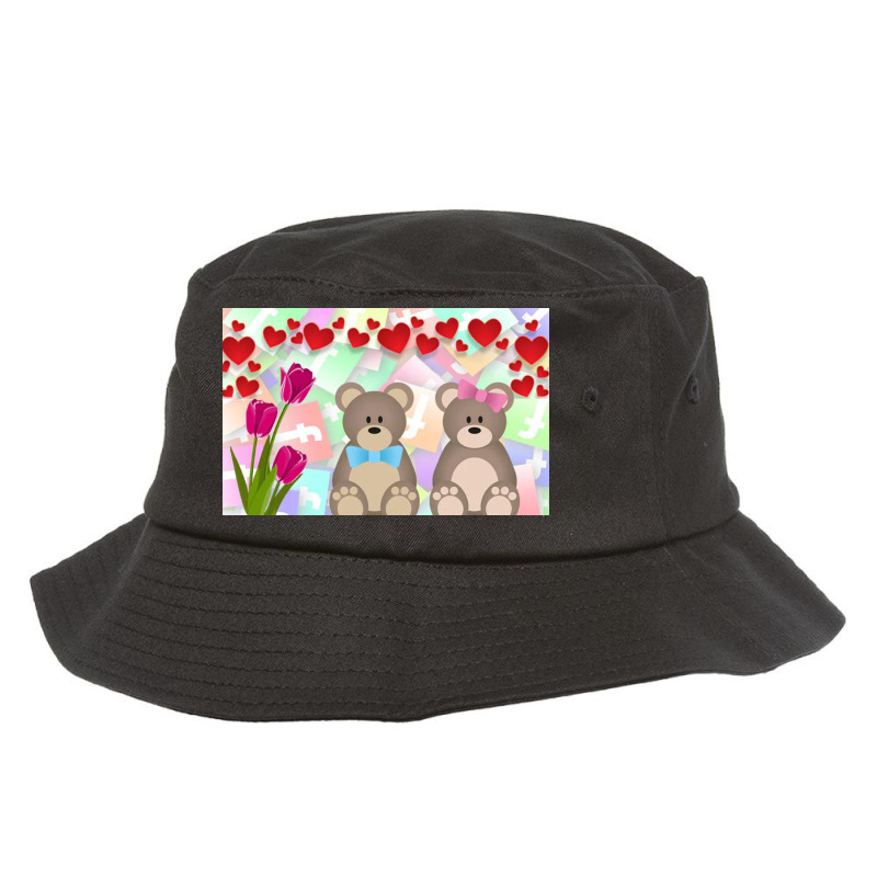 Love Bucket Hat by Todec | Artistshot