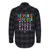 Hispanic Heritage Month Latin Countries Flag Latino Pride Flannel Shirt | Artistshot