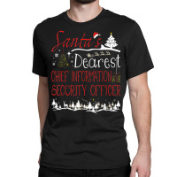 Chief Information Security Officer Xmas Job Cute Christmas T Shirt Classic T-shirt | Artistshot