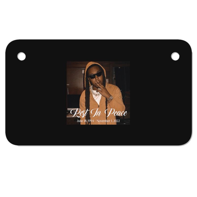 Rip Takeoff Motorcycle License Plate | Artistshot