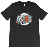 Peace Hipie Camping Trailer Woman Children Men T-shirt | Artistshot