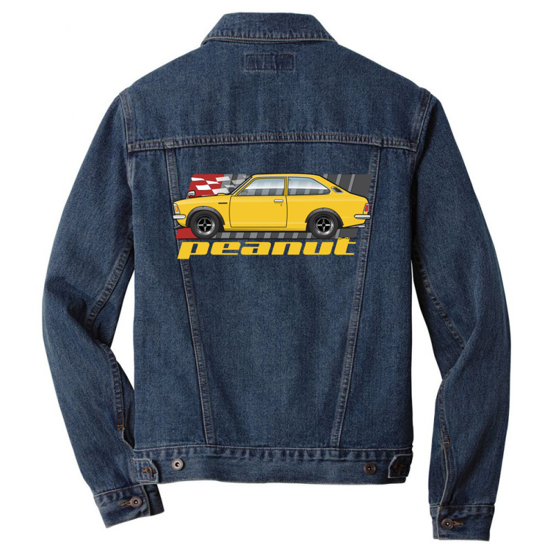 Peanut Yellow Men Denim Jacket | Artistshot