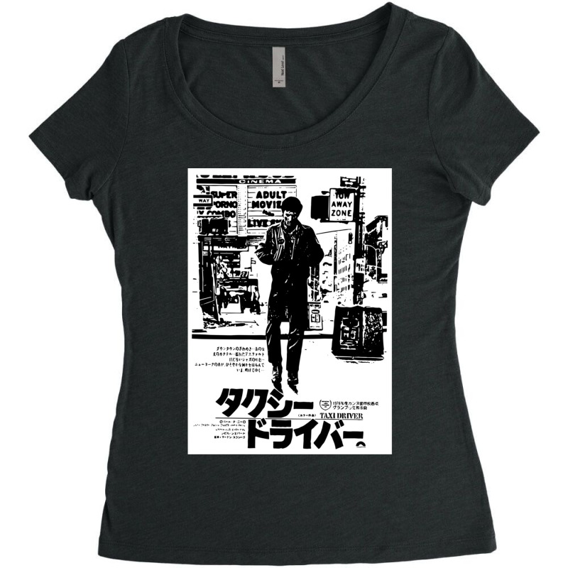 Taxi Driver Women's Triblend Scoop T-shirt by TracyLSontrop | Artistshot