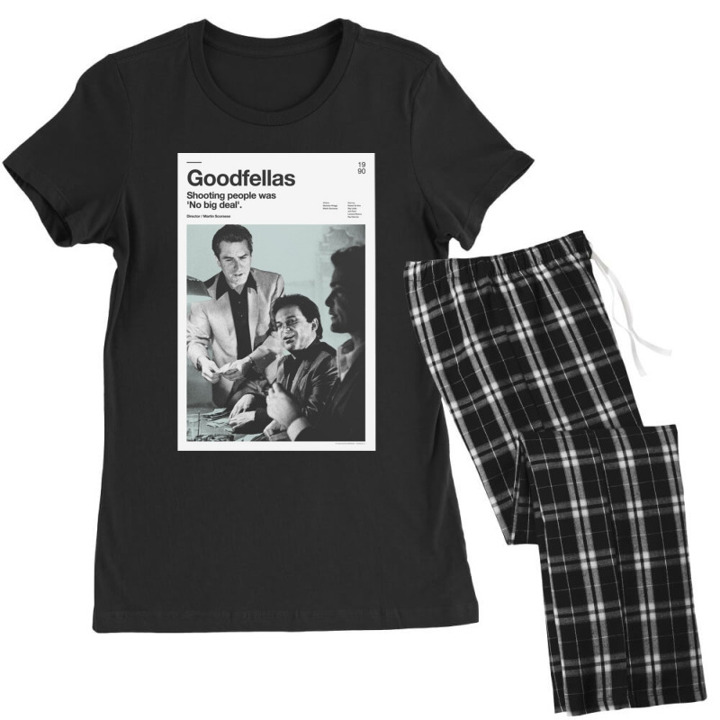 Goodfellas Minimal Movie Women's Pajamas Set by NicholetteJeanHastings | Artistshot