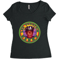 Lee Scratch Perry 2 Jamaica Tribute Colors Lee Scratch Green Music Sig Women's Triblend Scoop T-shirt | Artistshot