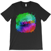 Set It Off Elsewhere Album Rainbow Melt T-shirt | Artistshot