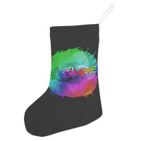 Set It Off Elsewhere Album Rainbow Melt Holiday Stocking | Artistshot