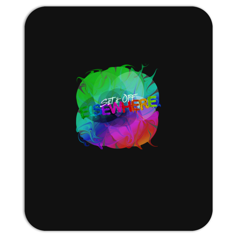 Set It Off Elsewhere Album Rainbow Melt Mousepad | Artistshot